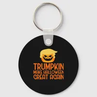 Halloween Trumpkin Make Halloween Great Again Keychain