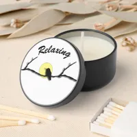Mini Candle - Hummingbird and Sun Mini Candle Favors