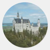 Neuschwanstein Castle - Schloss Neuschwanstein Classic Round Sticker