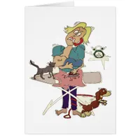 Busy Mom Can Do Everything, ZSSG Mother's Day Card