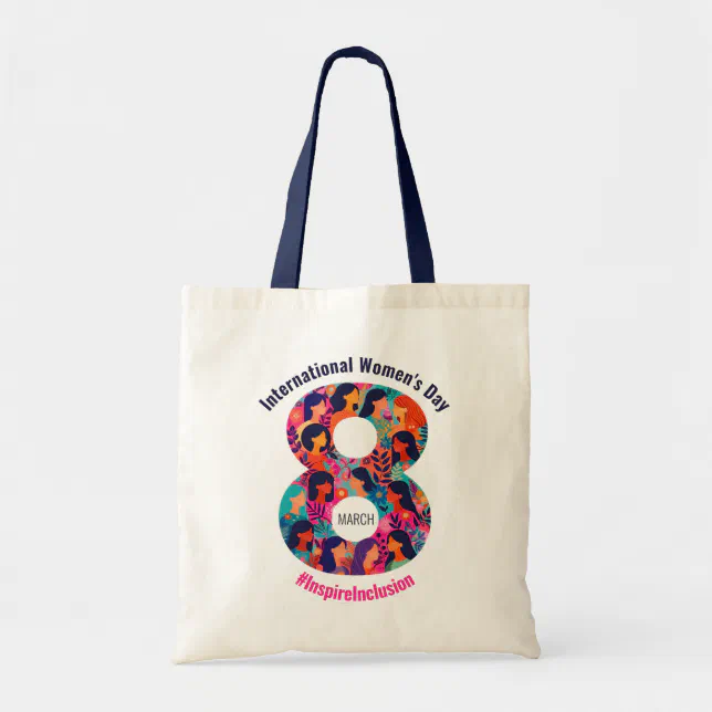 March 8 International Women's Day IWD Tote Bag