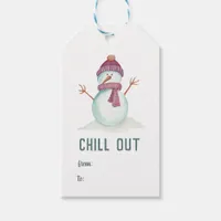 Fun Christmas Snowman Gift Tags