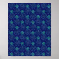 Floral Pattern Poster