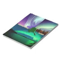 Northern Lights of Alaska Collage Notepad