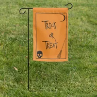 Halloween Trick or Treat Garden Flag