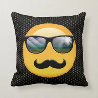 Emoji Super Shady ID230 Throw Pillow