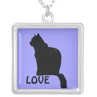 Necklace - LOVE cat