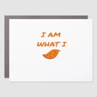 I'm What I Yam Classic Car Magnet