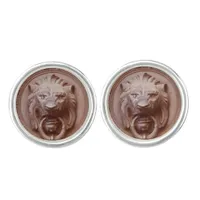 Cufflinks - Lion Head door knocker