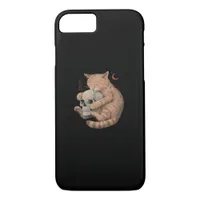 Till Death Do Us Party Cat Skull Classic iPhone 8/7 Case