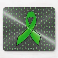 Lyme Disease Awareness Ribbon Mouse Pad