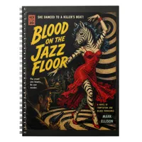 Murder Mystery Zebra Horror Book Cover
