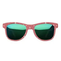 Christmas Trees and Snowflakes Sunglasses