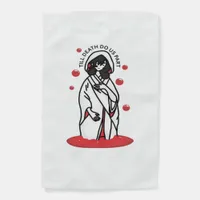 Haunting Wedding Till Death Do Us Part Gothic Desi Garden Flag