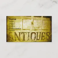 Antiques Business Card