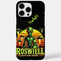 Explore Alien Lore in Roswell! iPhone 16 Pro Max Case