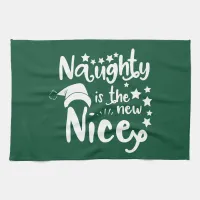 naughty is the new nice towel