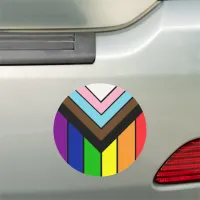 Pride LGBTQ Pride and Support  Car Magnet