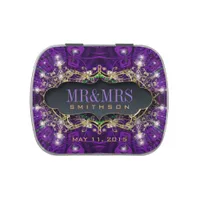 Magical Stars Delight Purple Party Favors Candy Jelly Belly Tin