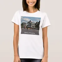 Library of Congress in Mosaic Pattern T-Shirt