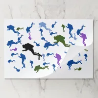 Placemat Pad -  Floating Divers