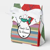 Ugly Christmas Sweater Party Personalized Favor Boxes