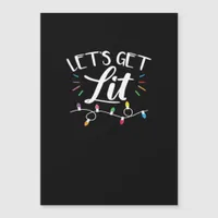Christmas Design - Let's Get Lit