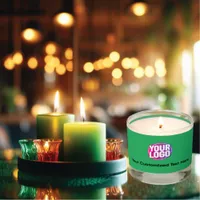  Company Promotional with Business Logo Scented Candle