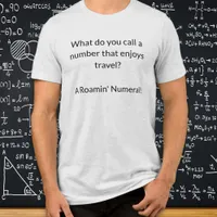 Funny Math Humor Mathematics Joke Teacher Gift Tri-Blend Shirt