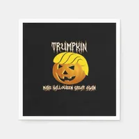 Trumpkin Make Halloween Great Again  Napkins