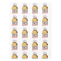 Let's Taco About It Tablecloth
