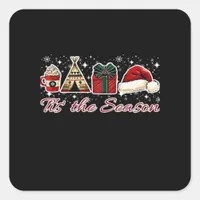 Tis The Season Essential Square Sticker