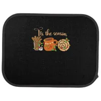 Tis The Season Mexican Christmas Cafecito Pan Dulc Car Floor Mat