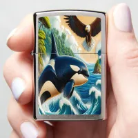 Majestic Leap Zippo Lighter