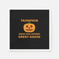 Trumpkin Make Halloween Great Again , Trumpkin Hal Napkins