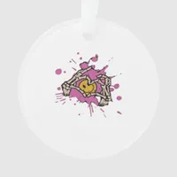 Skeleton Hand Heart Show Classic Ornament