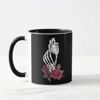 Heart The Skeleton's Hand Classic Mug