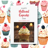 Happy National Cupcake Day | December 15th Card