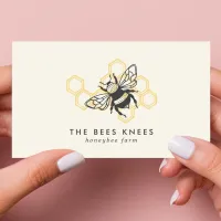 Vintage Honeybee Beekeeper  Business Card