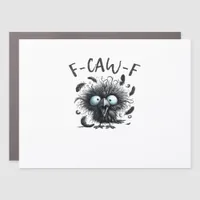 F-Caw-F Classic Retro Style Car Magnet