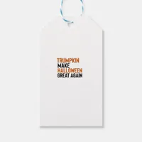 Halloween Trumpkin – Make Halloween Great Again Fu Gift Tags
