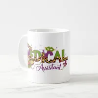 Personalized Photo Medical Assistant - Mardi Gras Coffee Mug