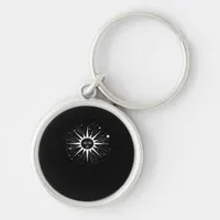 Whimsigoth Night Sky Sun Moon Witchy Classic Hallo Keychain