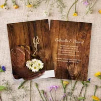 Cowboy Boots and Horse Bit Wedding Save the Date