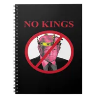 No Kings Anti Creative Graphic Style Notebook