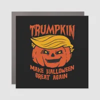 Trumpkin Halloween - Make Halloween Great Again Cl Car Magnet