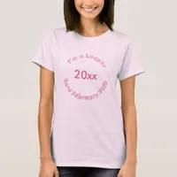 T-Shirt - Leap Year Birthday Pink