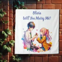 Will you Marry Me | Anime Marriage Proposal  Tapestry