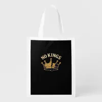 No Kings Minimal Clean Grocery Bag
