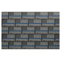 Police Thin Blue Line Fabric